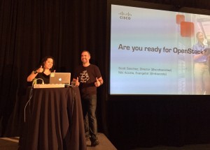 Niki Acosta and Scott Sanchez