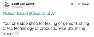 Scott Lee-Guard Cisco Chat dCloud