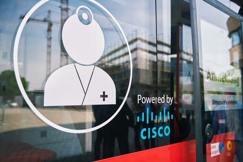 side door of the medibus