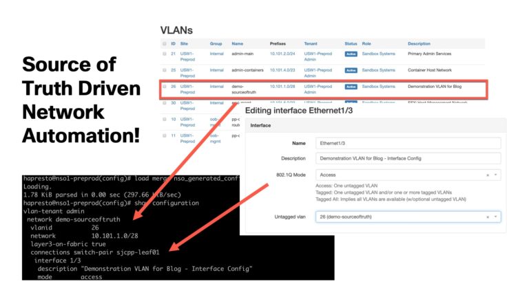 Source of Truth Based Automation