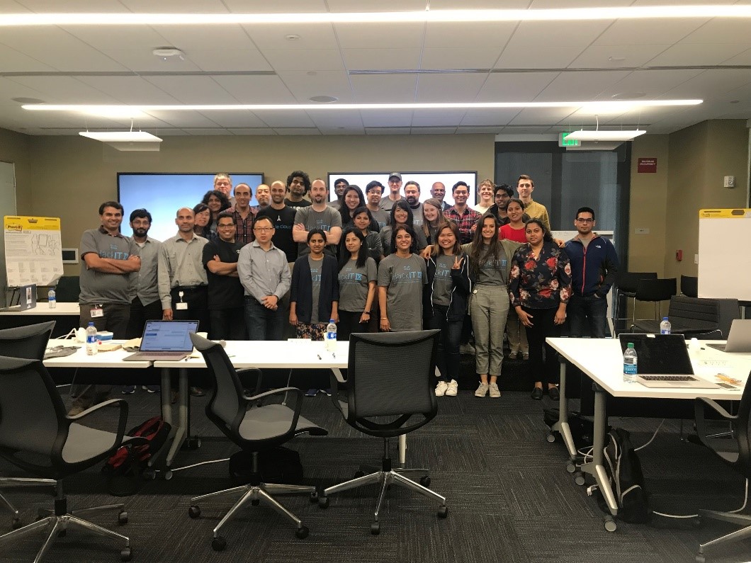 Silvia Rodriquez, Cisco IT Intern at hackathon