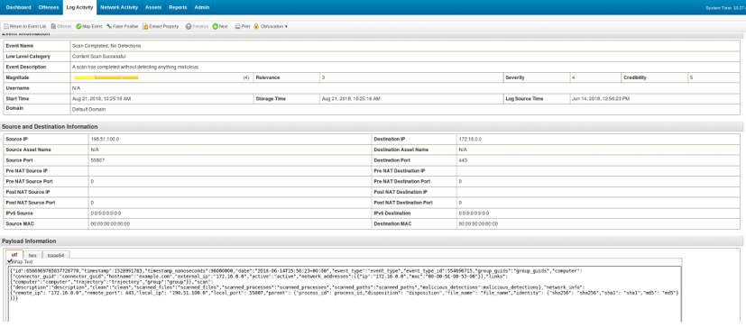 AMP For Endpoints Event Information