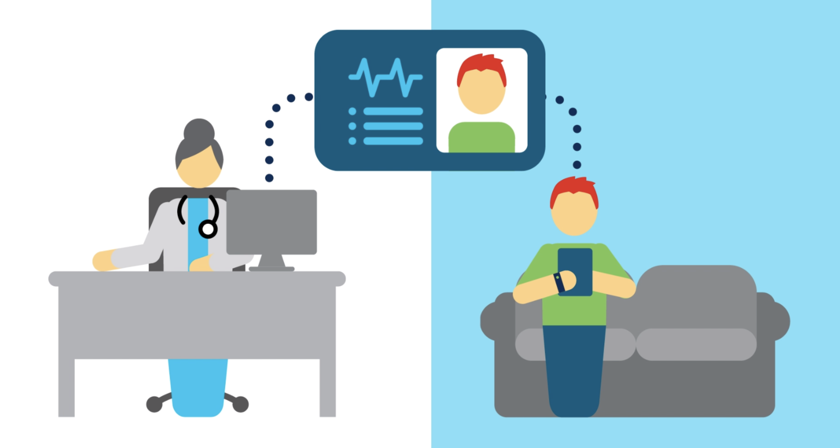 Telemedicine brings doctor into the patient's living room