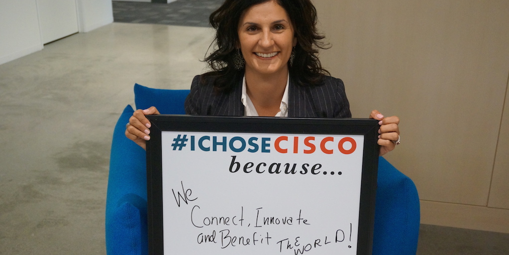 Fran Katsoudas I Chose Cisco photo