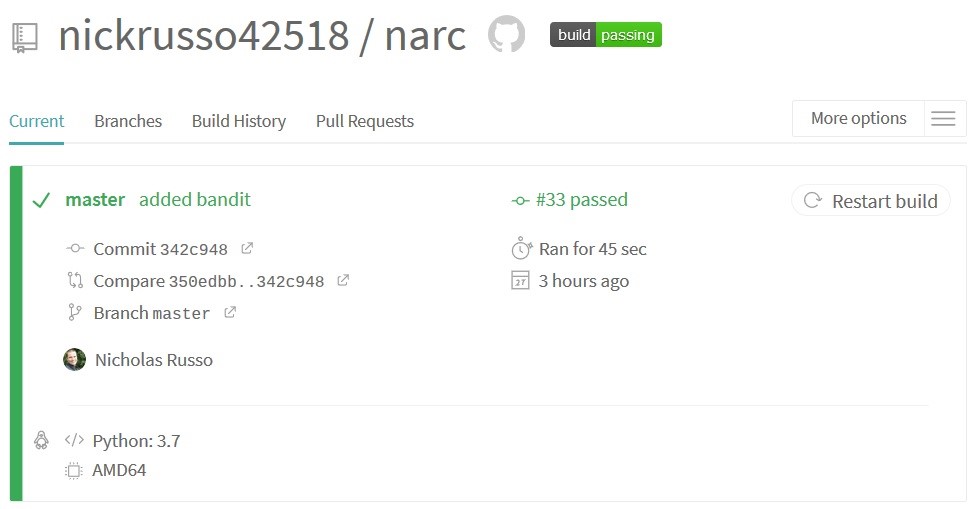 Nick Russo narc nornir