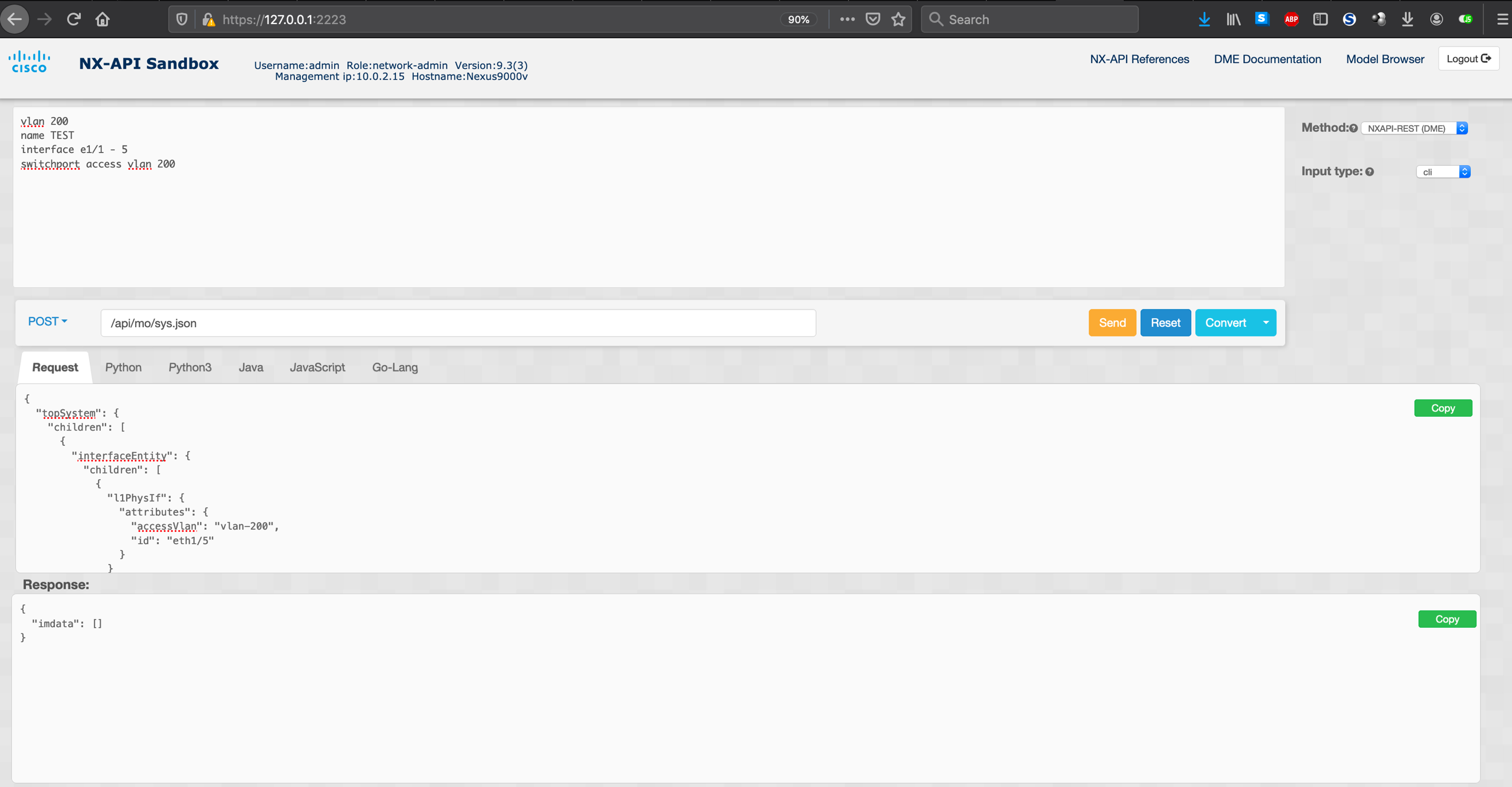 NX-OS network automation 3