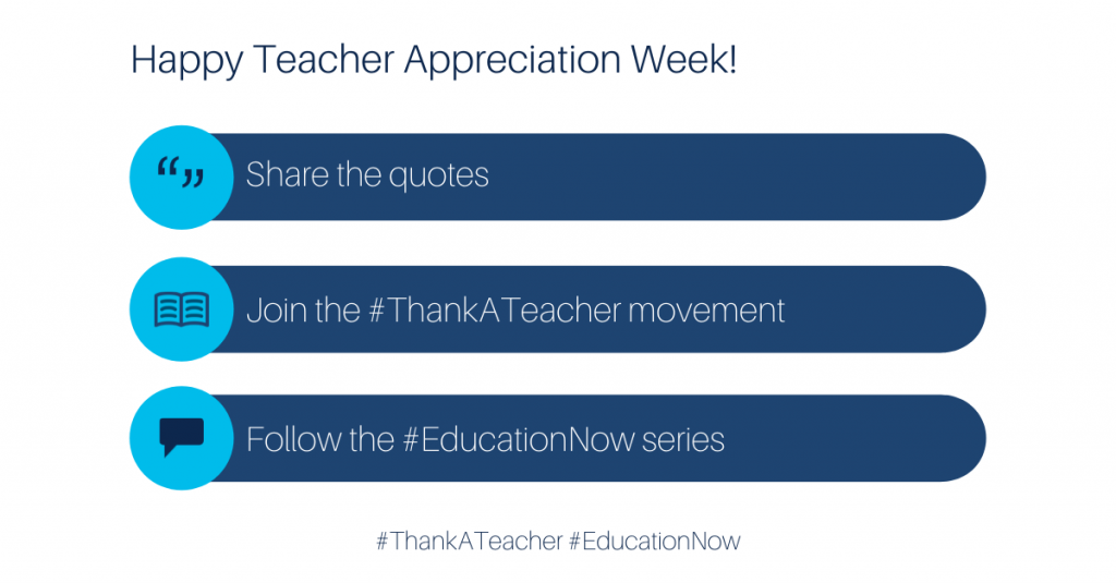 How to get involved with Teacher Appreciation Week
