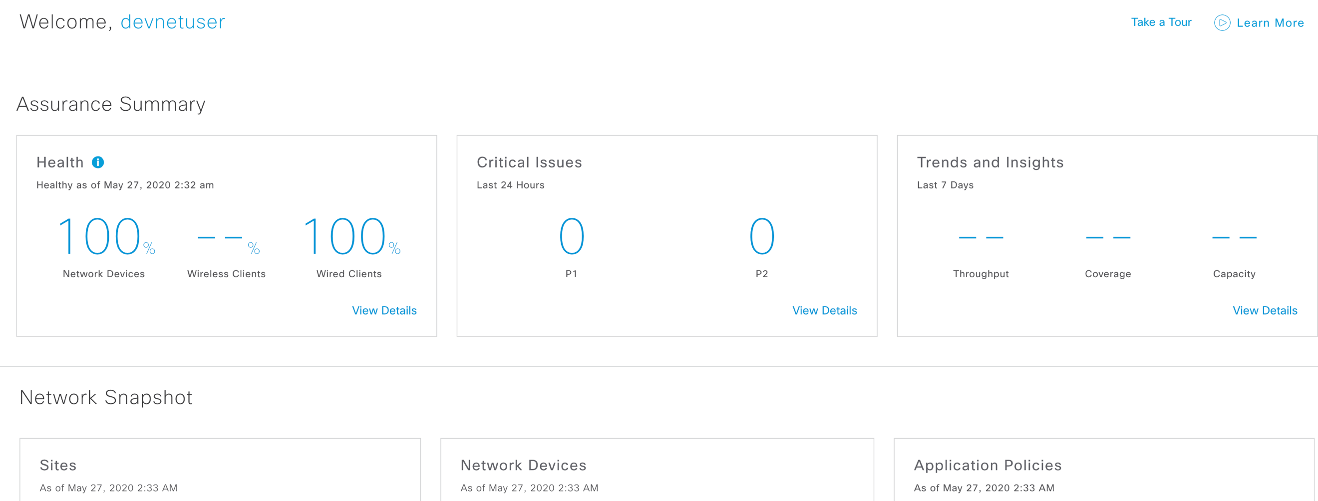 CLUS 2020 DevNet Sandboxes