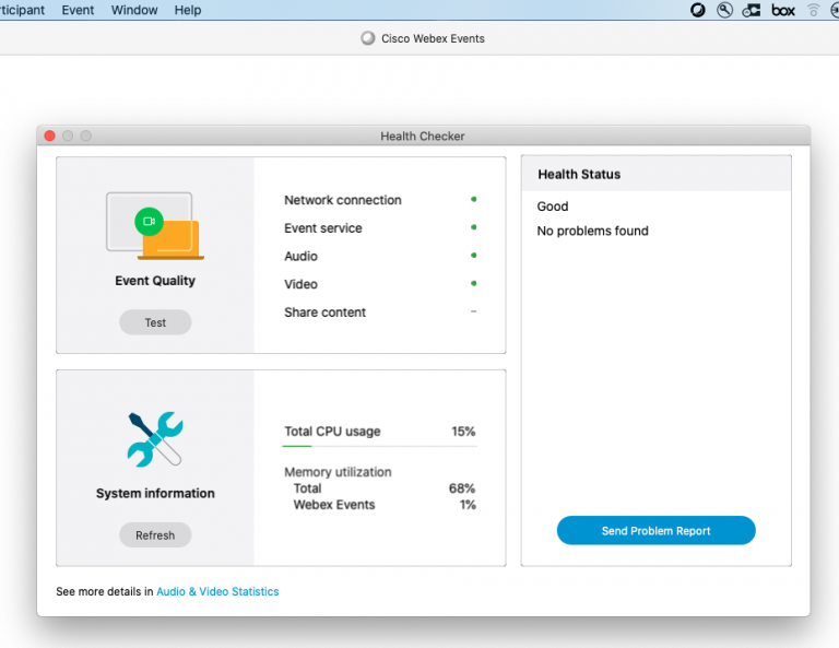 Cisco Webex Events