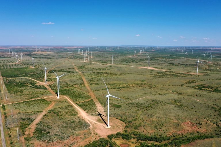 Mesquite Star wind farm in Texas