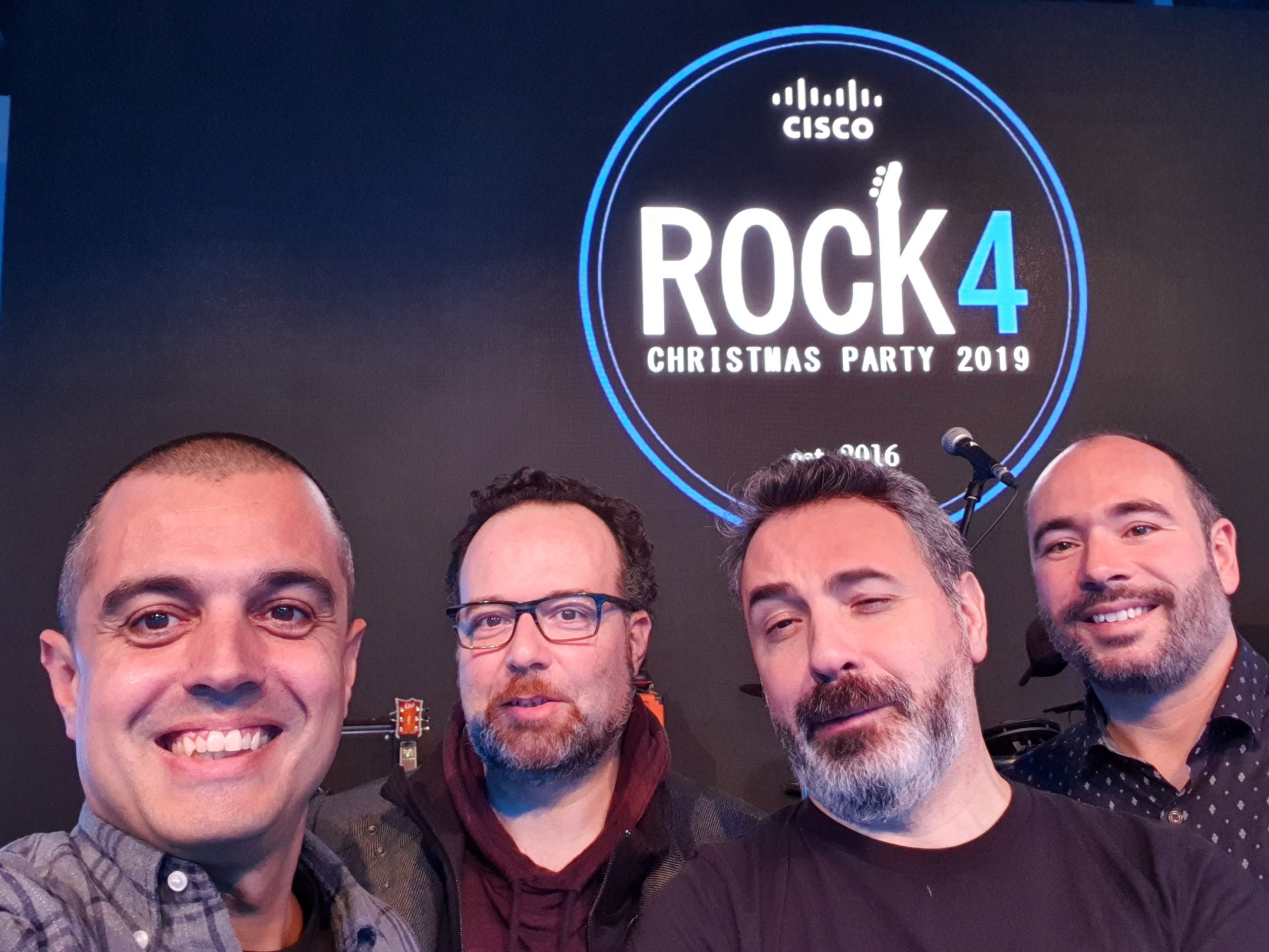 The Rock4 after a show last year.