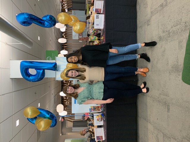 Katie with other co-workers