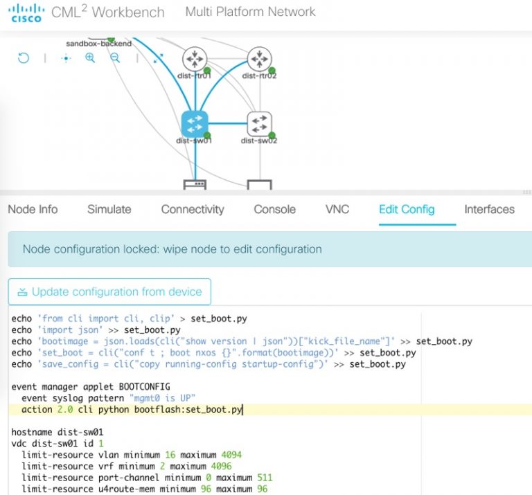 Initial Nexus 9000 Configuration