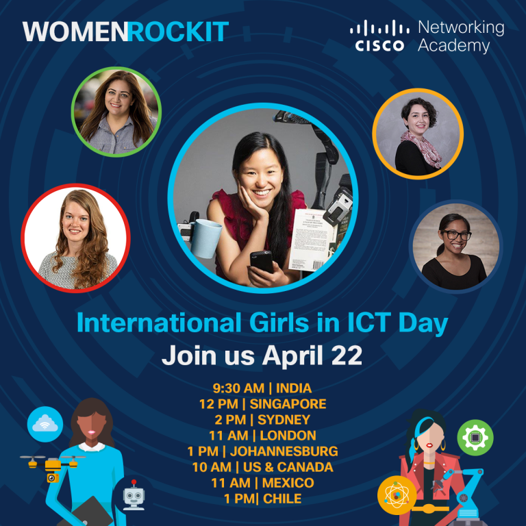 International Girls in ICT Day graphic