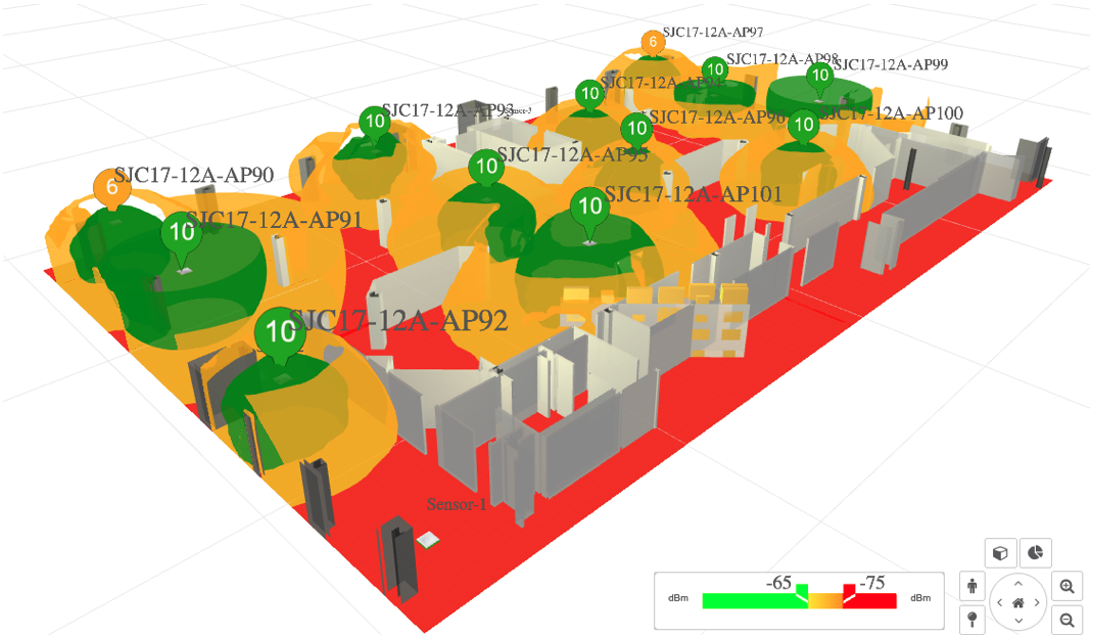 Planning Prediction (iso-surfaces view)
