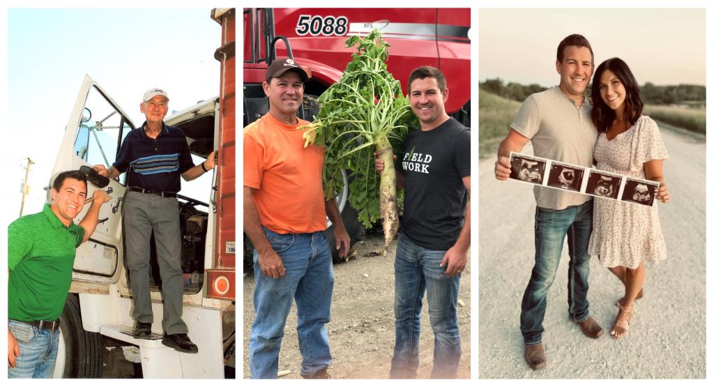 CEO of Continuum Ag with various family photos