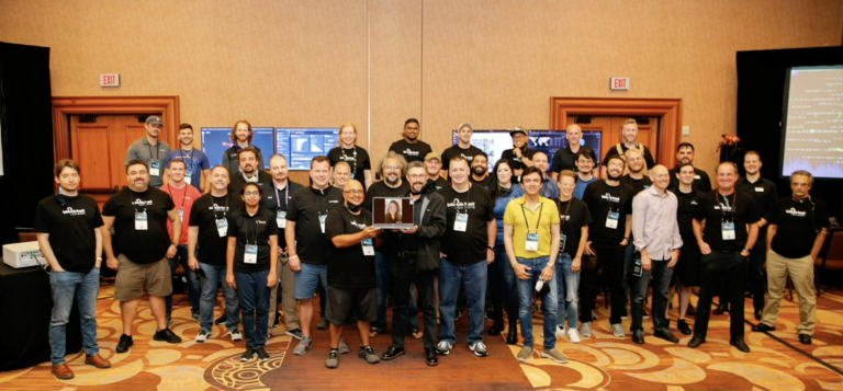 Group photo of Black Hat USA NOC 2021 team
