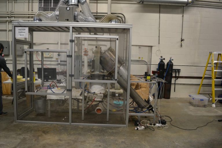 A piece of technological equipment