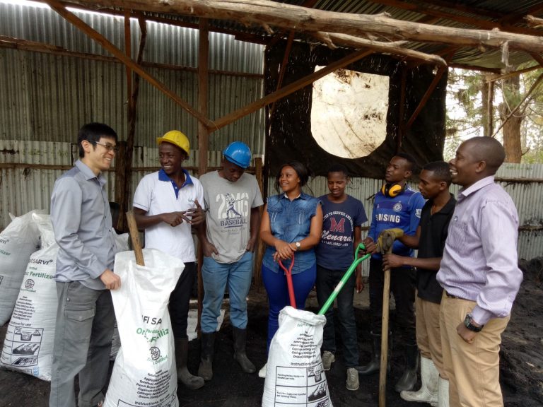 Takachar's team in the field