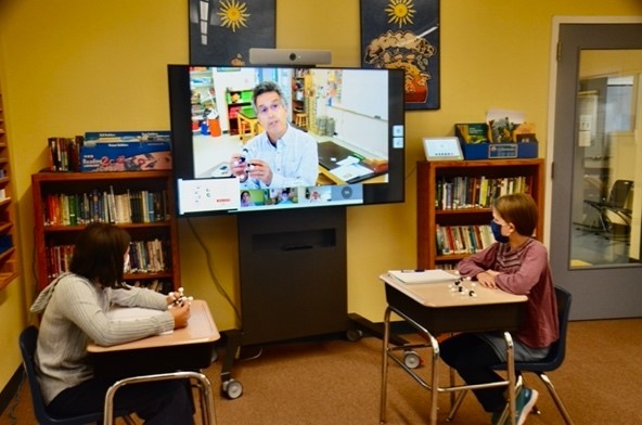 Webex classroom for virtual and hybrid learning