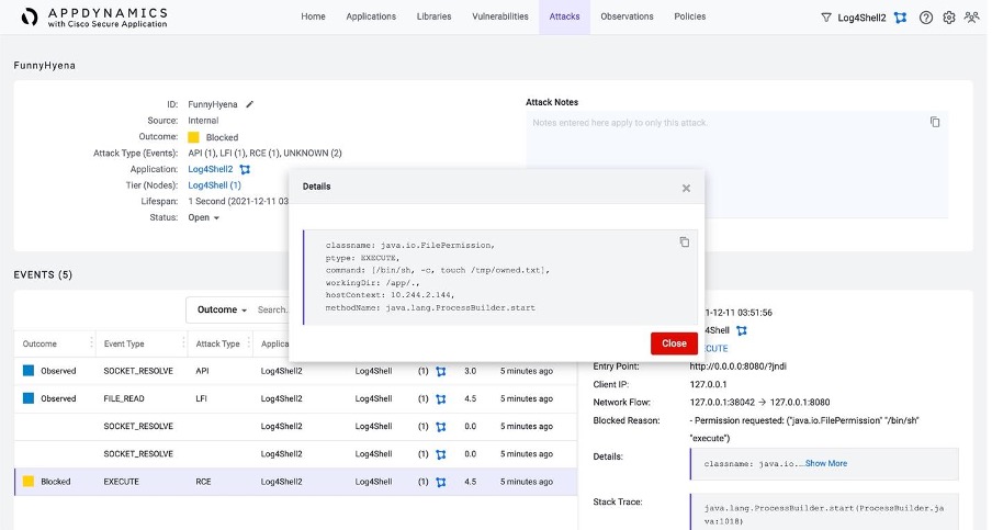 Figure 2 - Detect and block attack