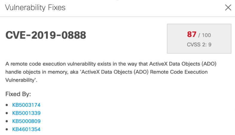 Recommended fixes for each vulnerability