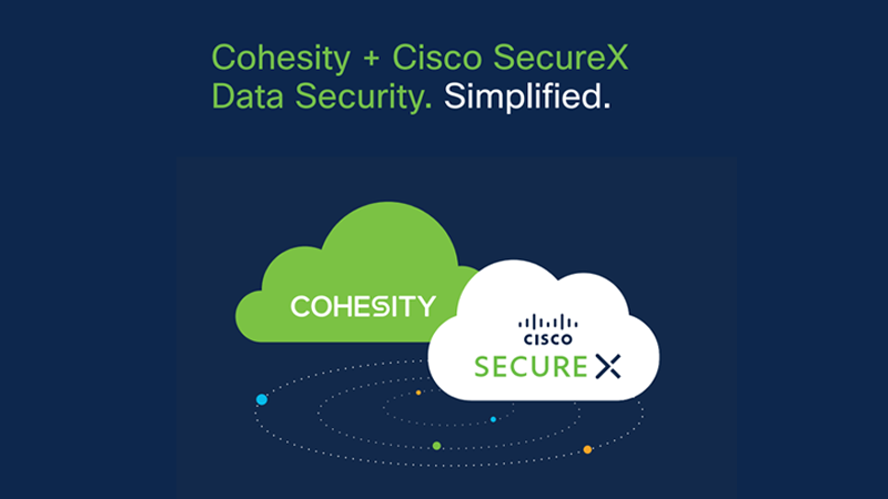 Cohesity and SecureX banner image