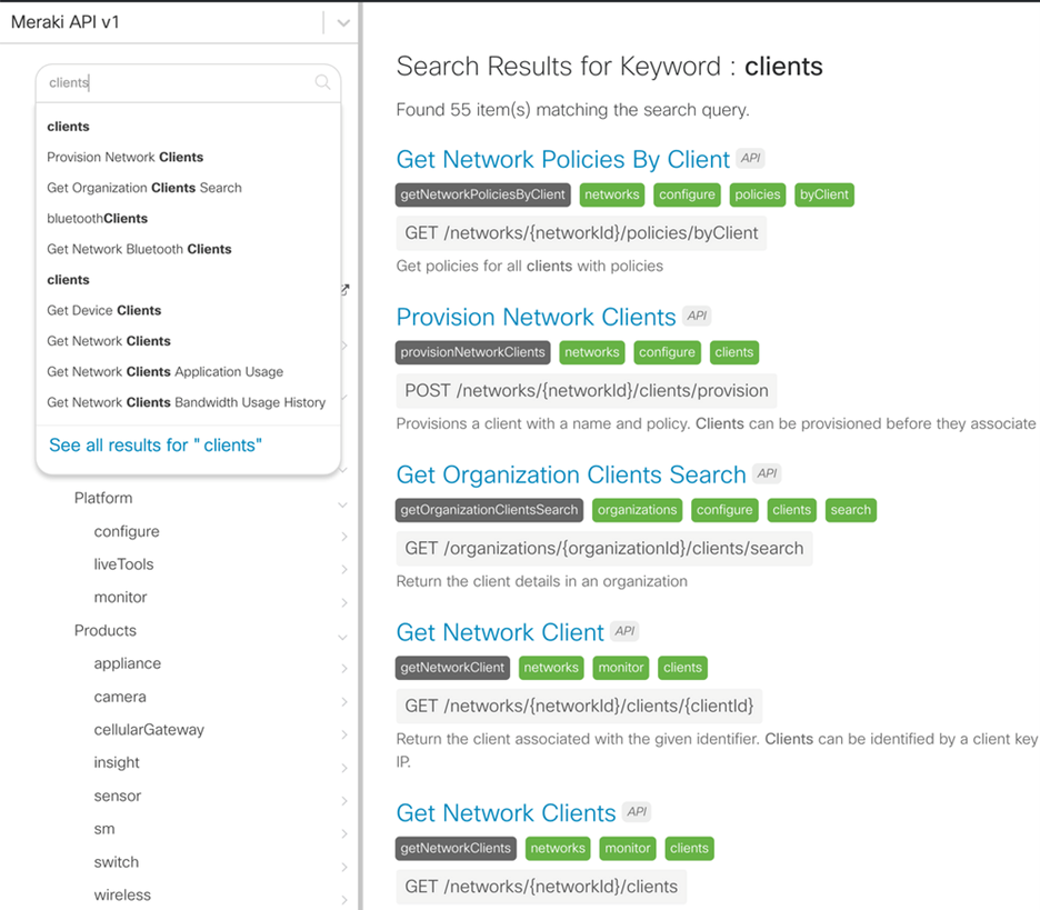 Meraki API Enhancements