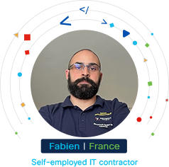 Fabien, a Cisco Networking Academy alum