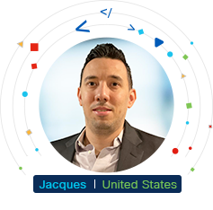 Jacques, a Networking Academy alum