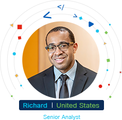 Richard, a Cisco Networking Academy alum