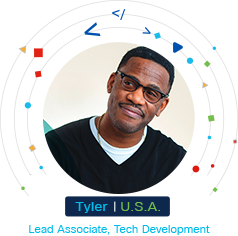 Tyler, a Cisco Networking Academy alum