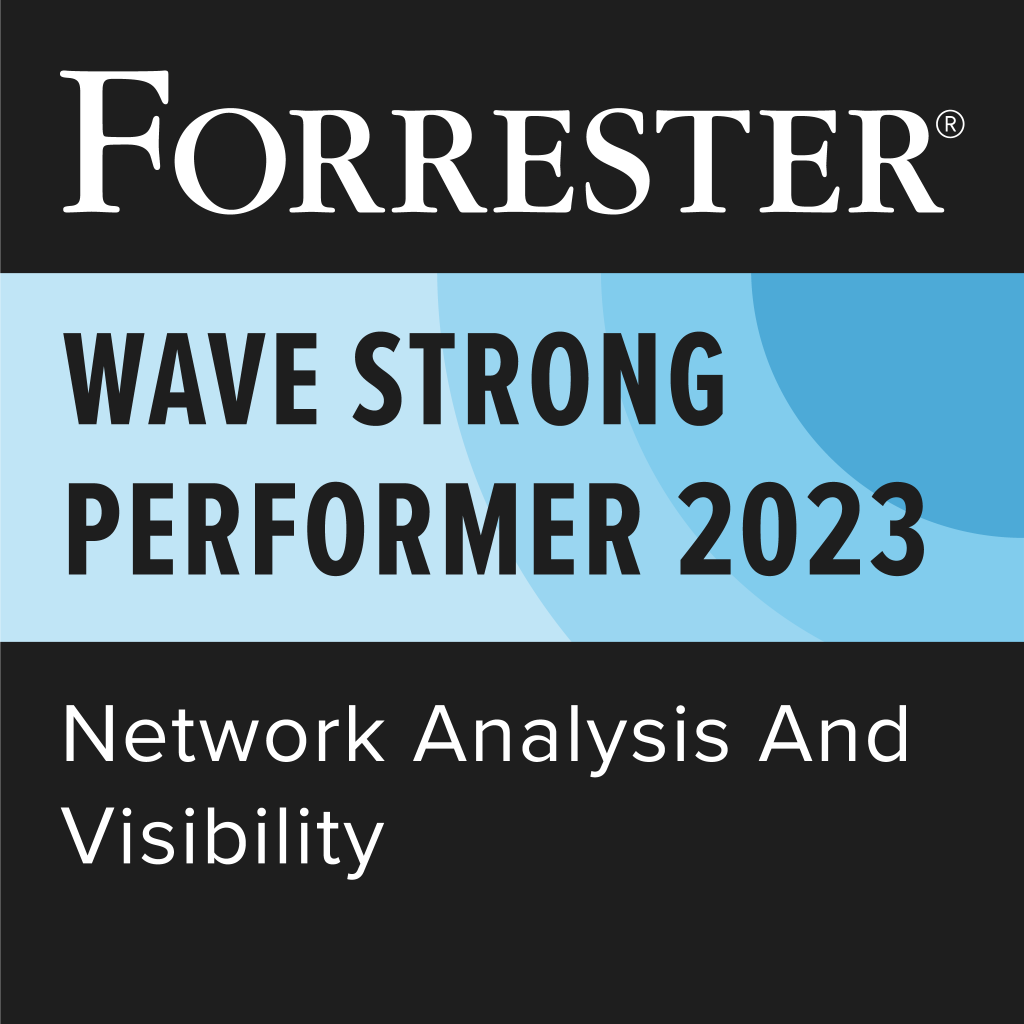 Forrester Wave Strong Performer 2023 - Network Analysis and Visibility