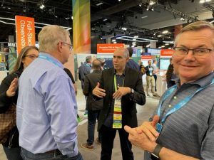 Carlos Pereira on the CLUS show floor