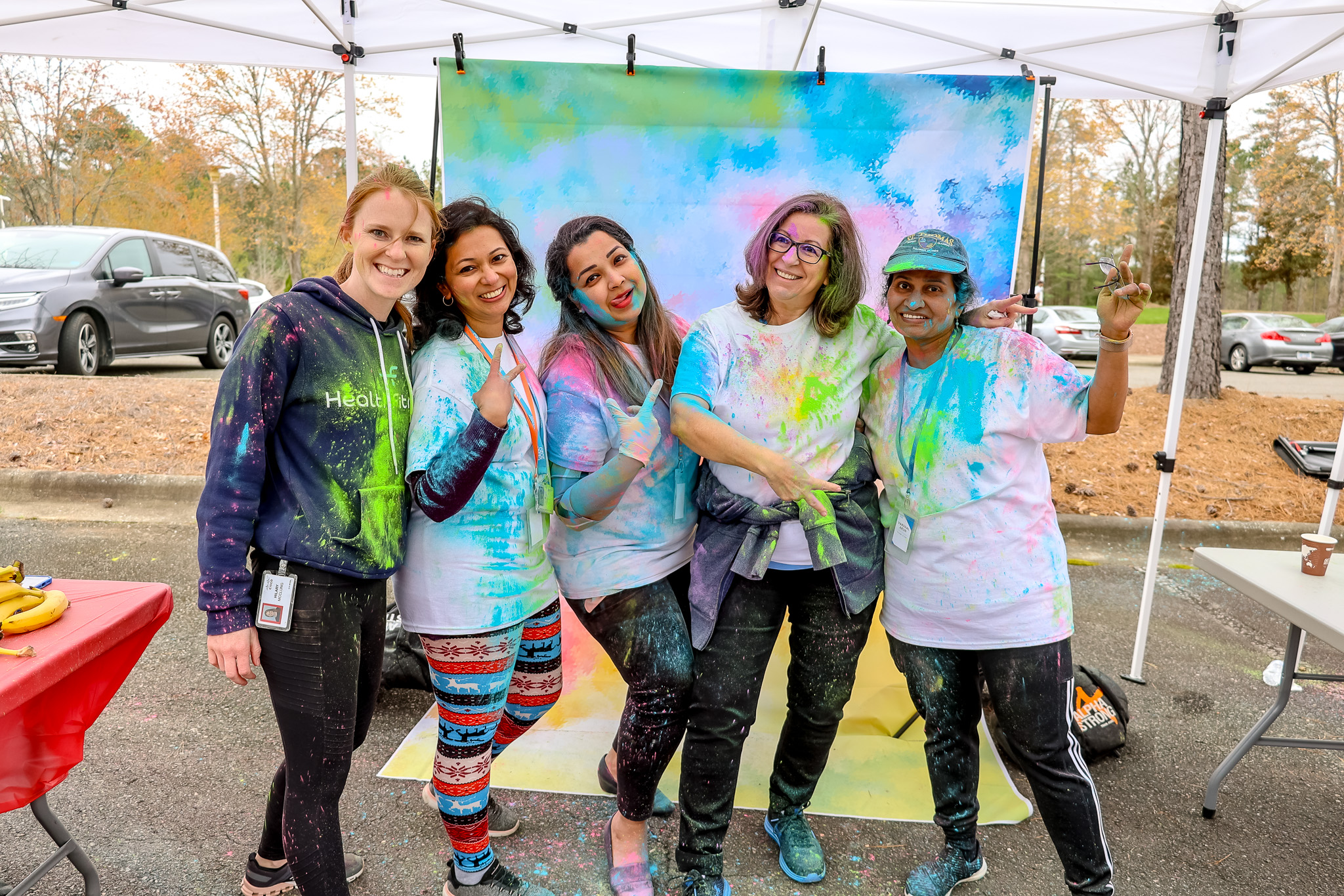 Cisco Color Run participants. 