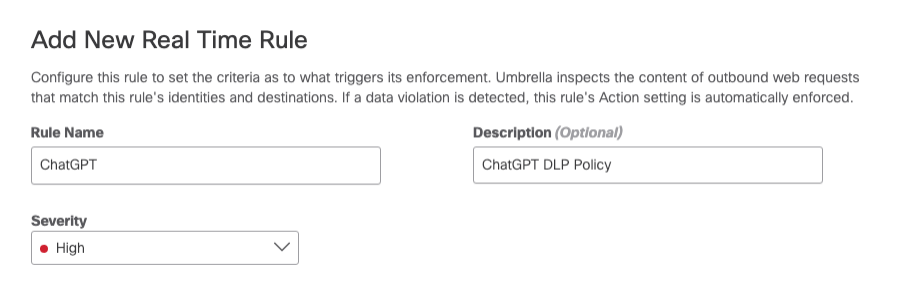 ChatGPT Cisco Umbrella