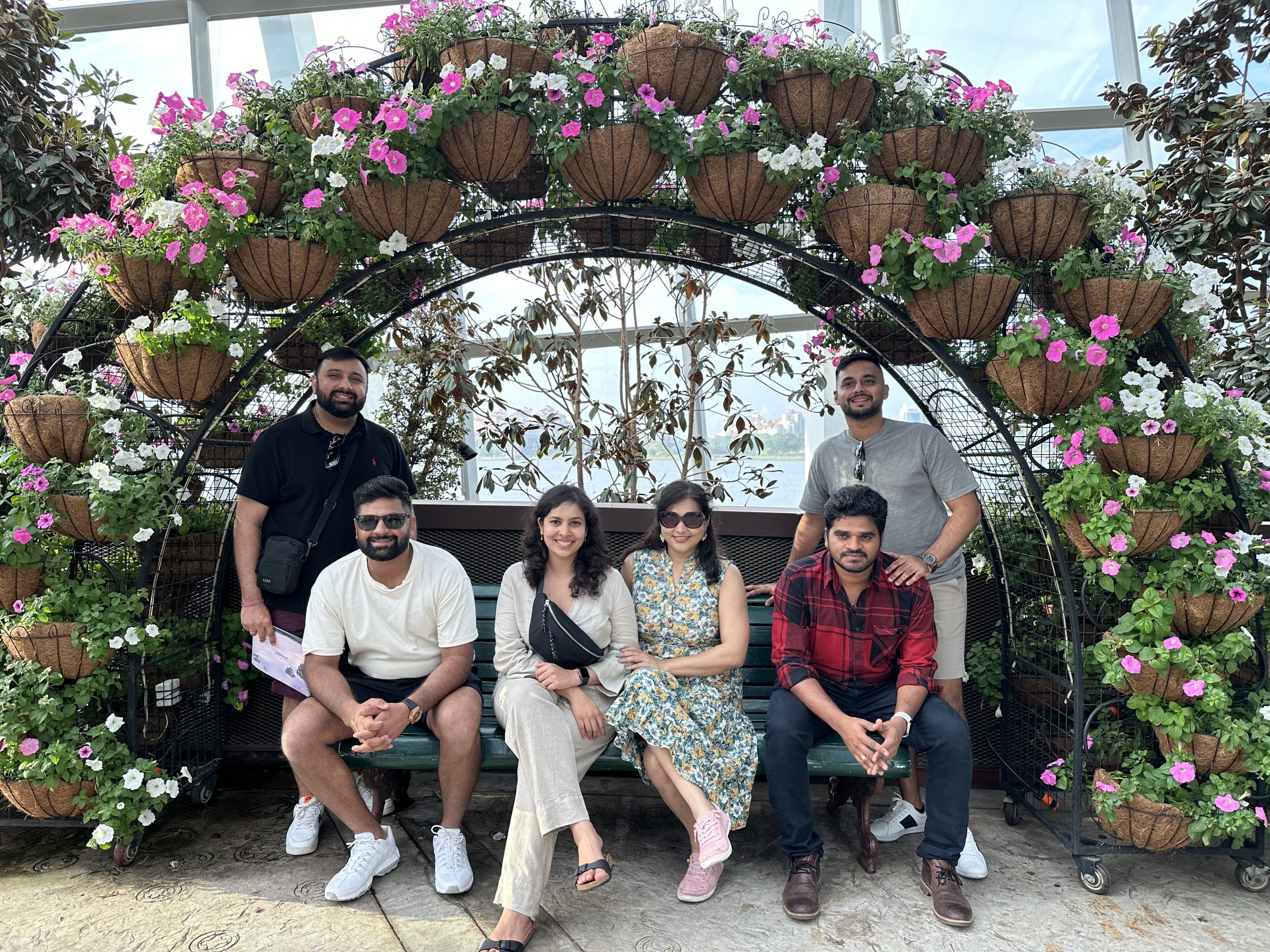 Nikita with colleagues. 