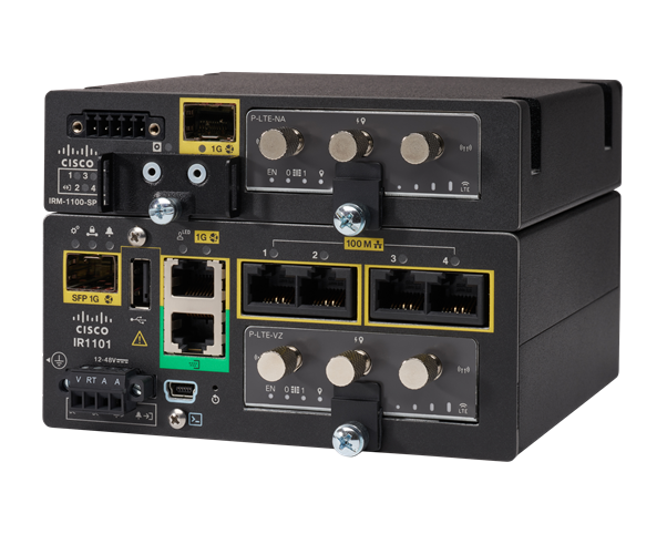 Showing a picture of the IR1101 industrial router