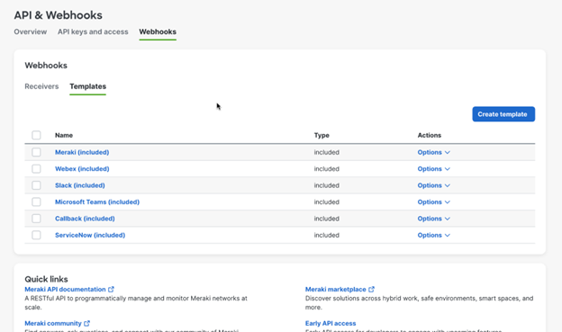 Shweta Meraki Dashboard