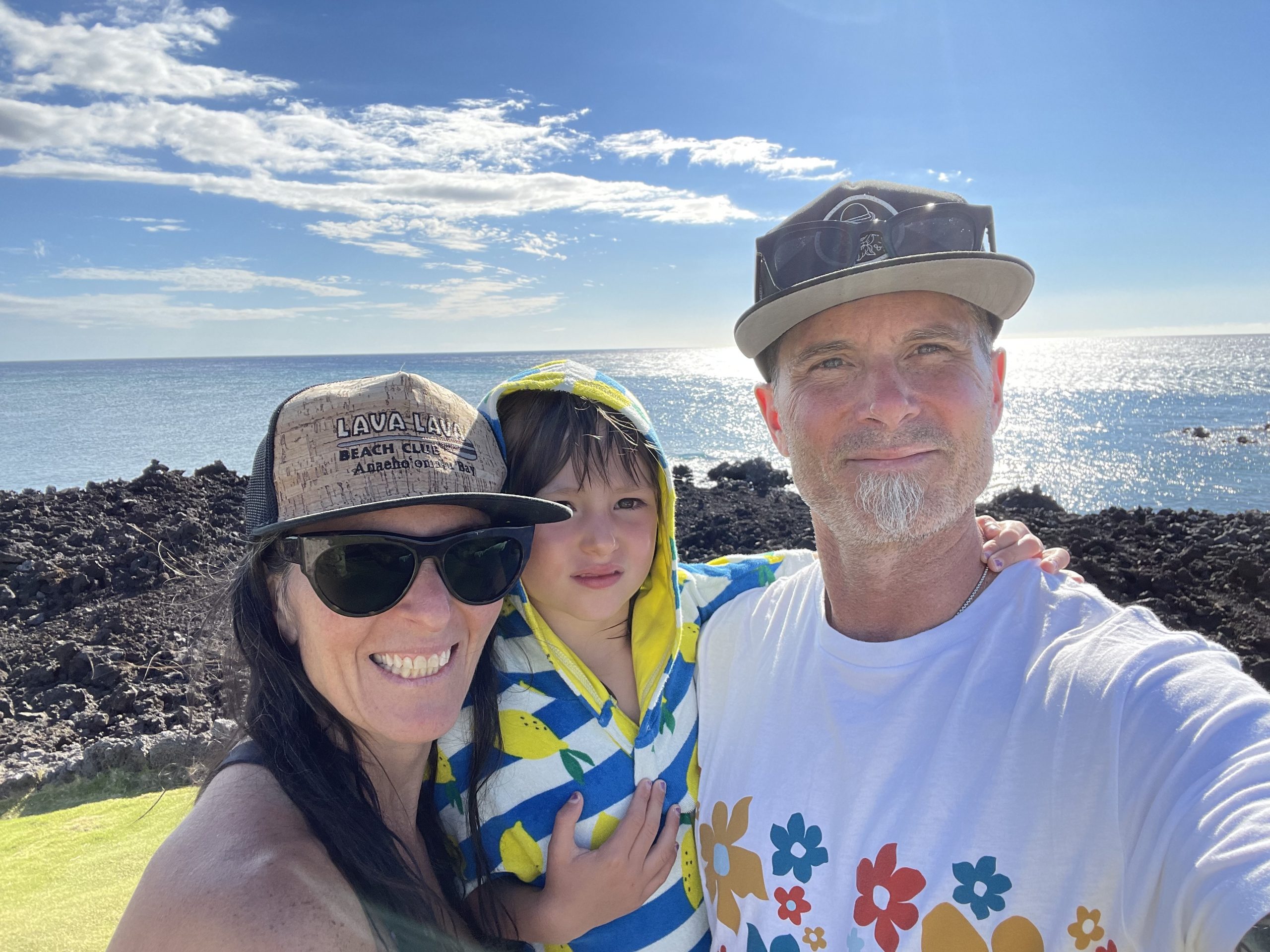 Rick, his wife. and daughter.