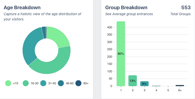 Customer Demographic Breakdown - Store age breakdown