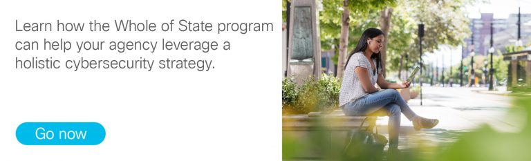 Whole of State cybersecurity funds for government Cisco
