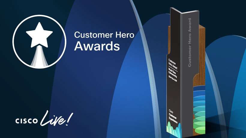 Celebrating the 2024 Customer Hero Award Winners at Cisco Live Melbourne