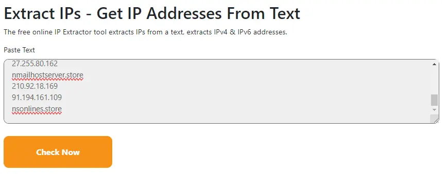 iplocation IP Extractor