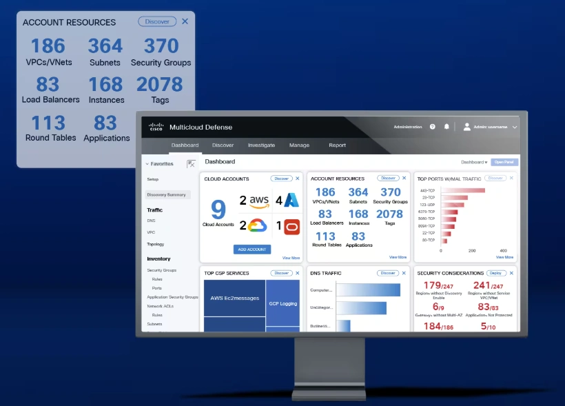 central control and visibility of all cloud service providers you operate