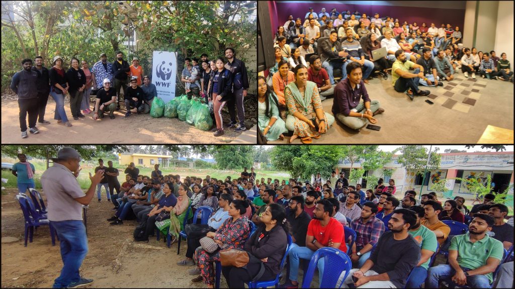 A picture collage of Cisco employees