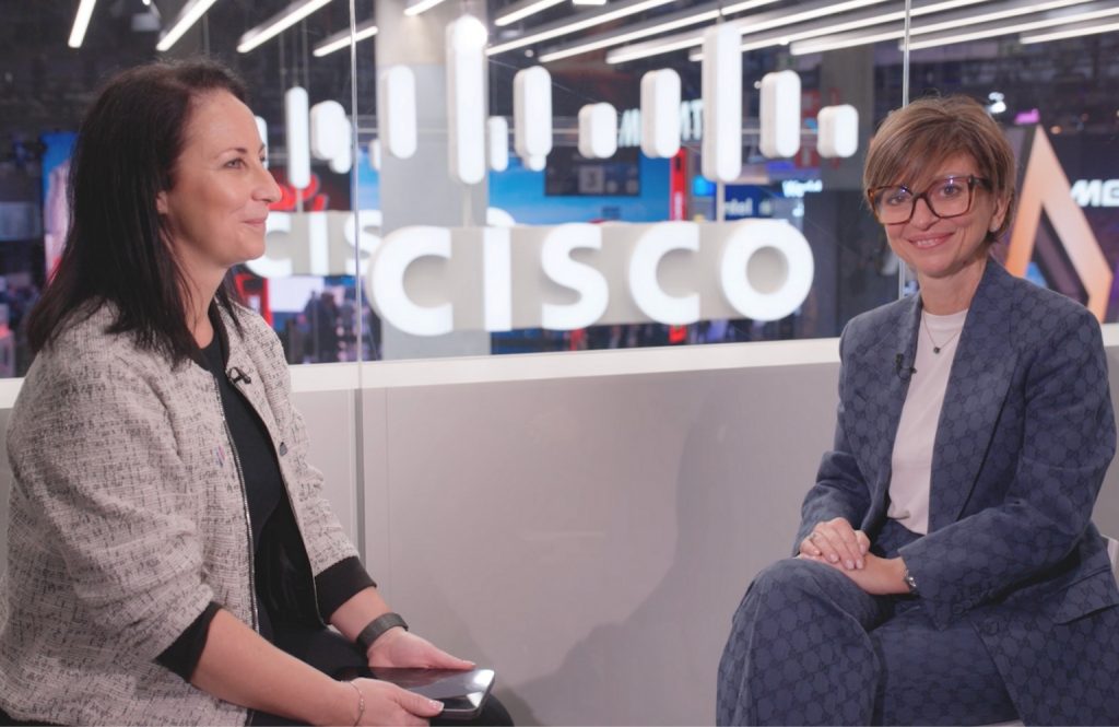 Adele Trombetta – SVP & GM CX EMEA and Natalie Jones-Owen at Cisco Live 2025 Amsterdam