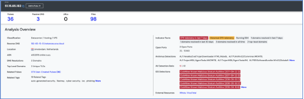 Threat intelligence information