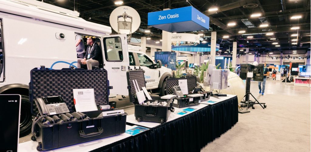 Image of Cisco Crisis Response truck. 