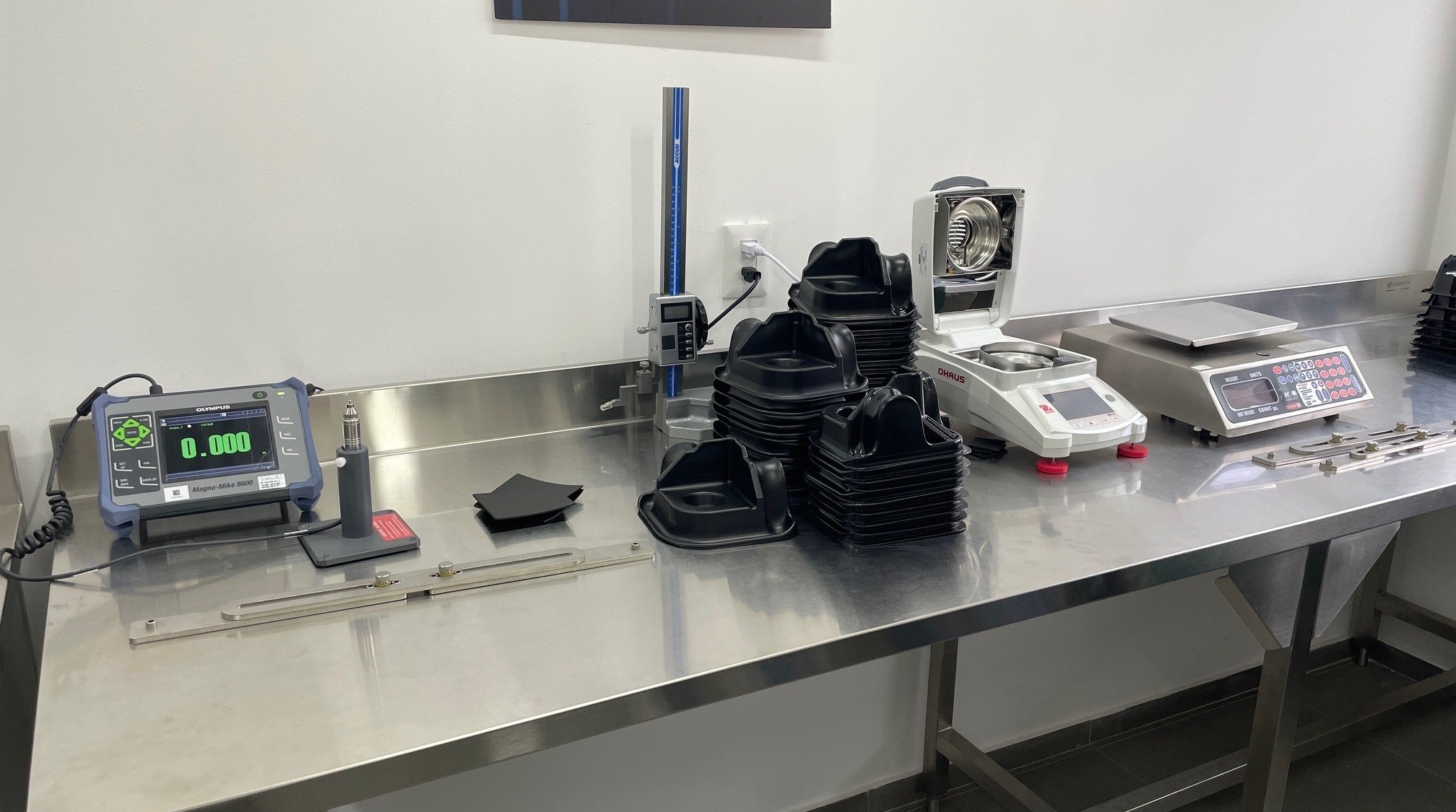 A packaging test lab.